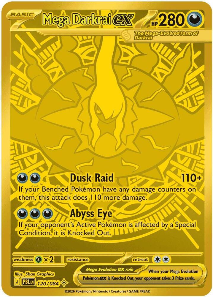 Mega Darkrai ex - 120/084