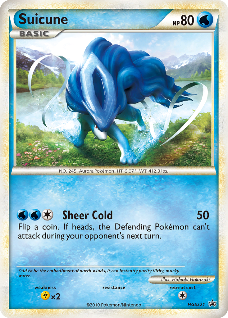Suicune - HGSS21