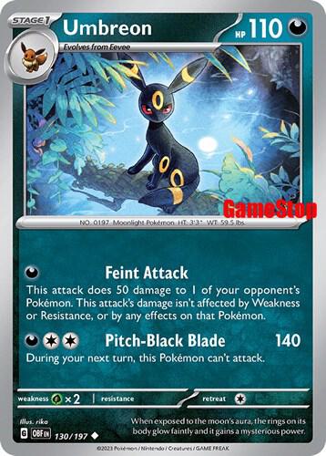 Umbreon - 130/197 (GameStop Exclusive)