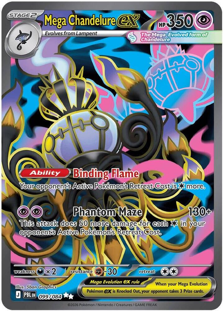 Mega Chandelure ex - 099/084