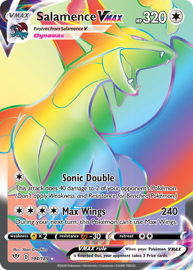 Salamence VMAX (Secret)